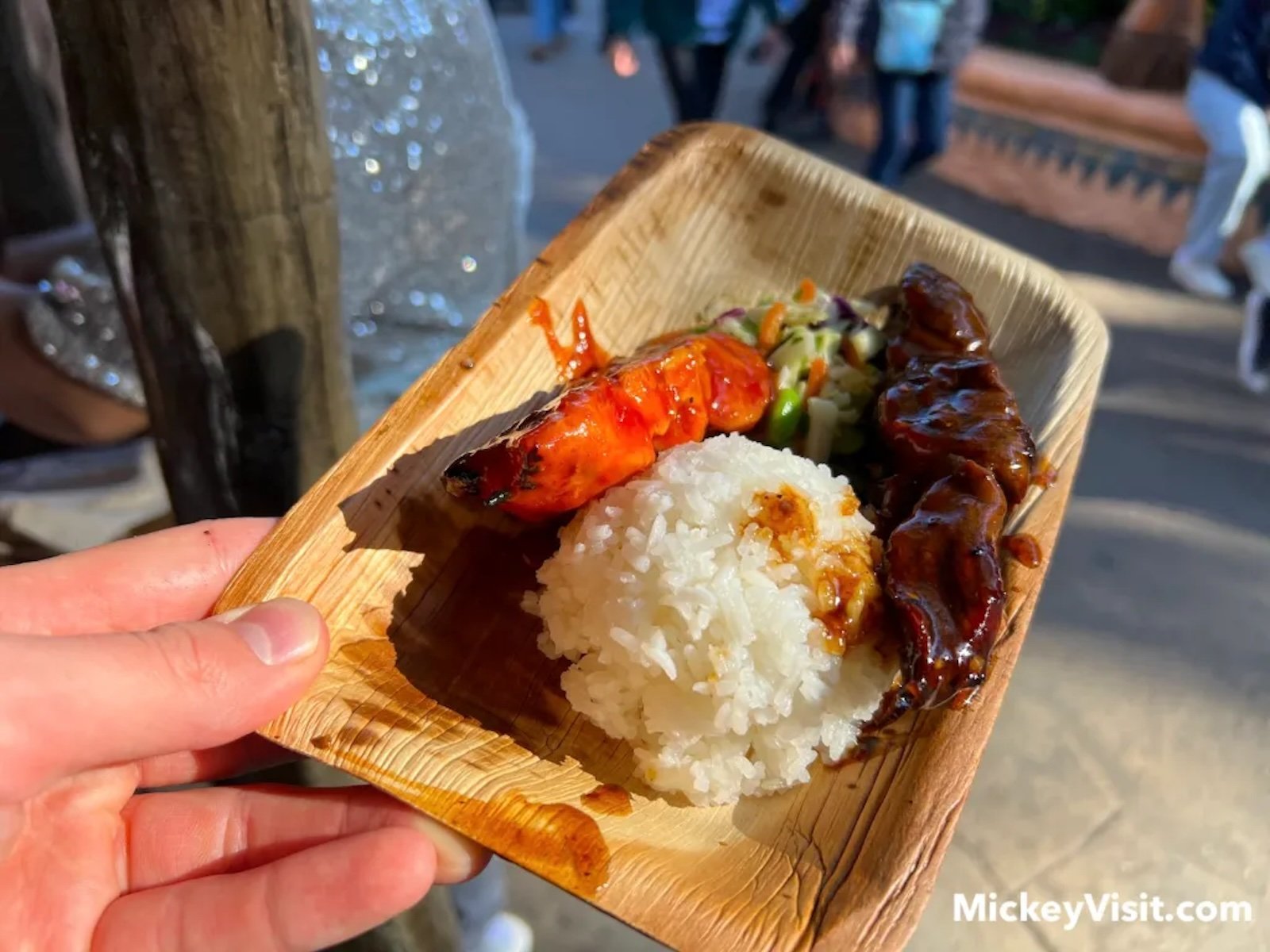 Bengal Barbecue rice plate skewers