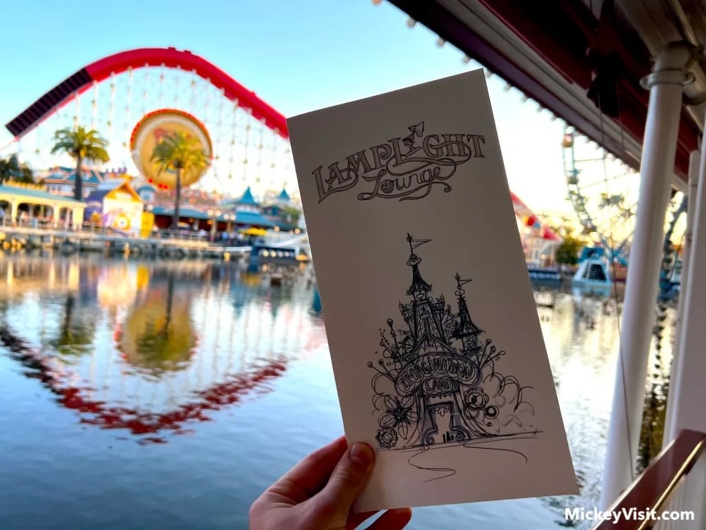 Lamplight Lounge menu