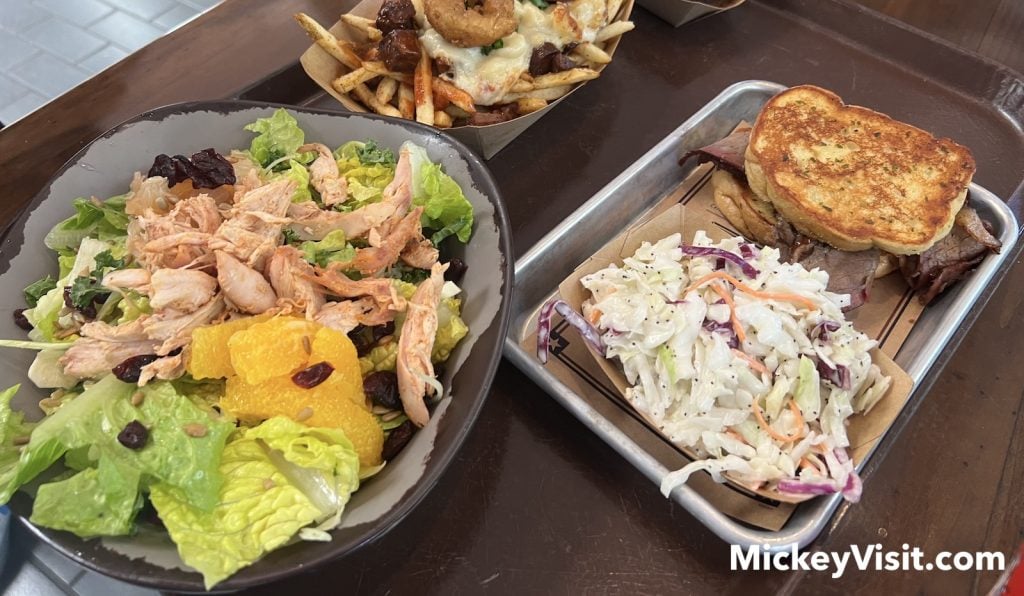 bbq restaurant and food at epcot