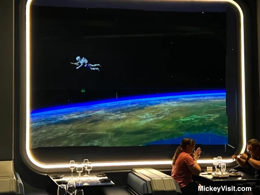 Space 220 EPCOT view of sky