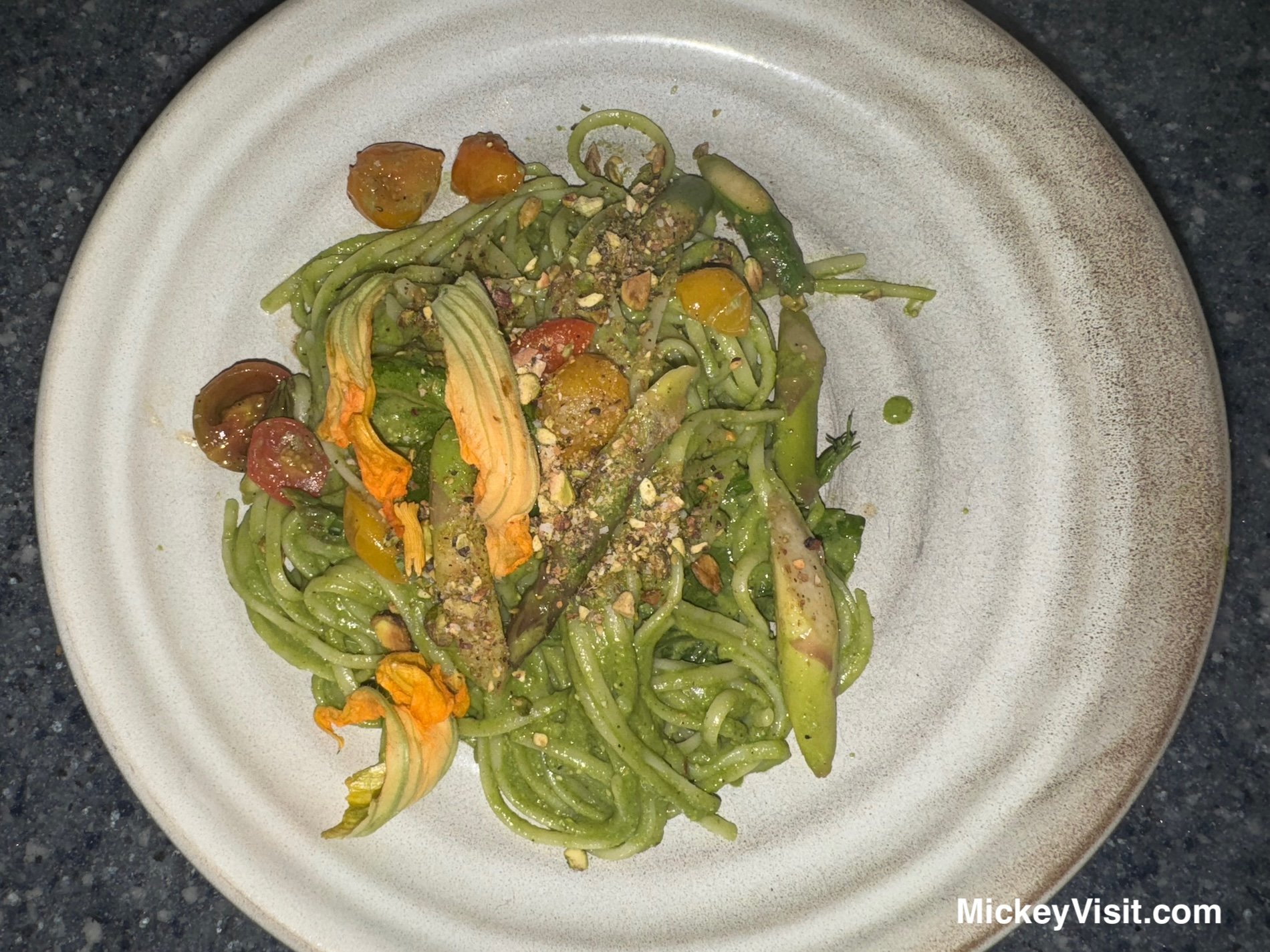 Blue Bayou Fantasmic pasta