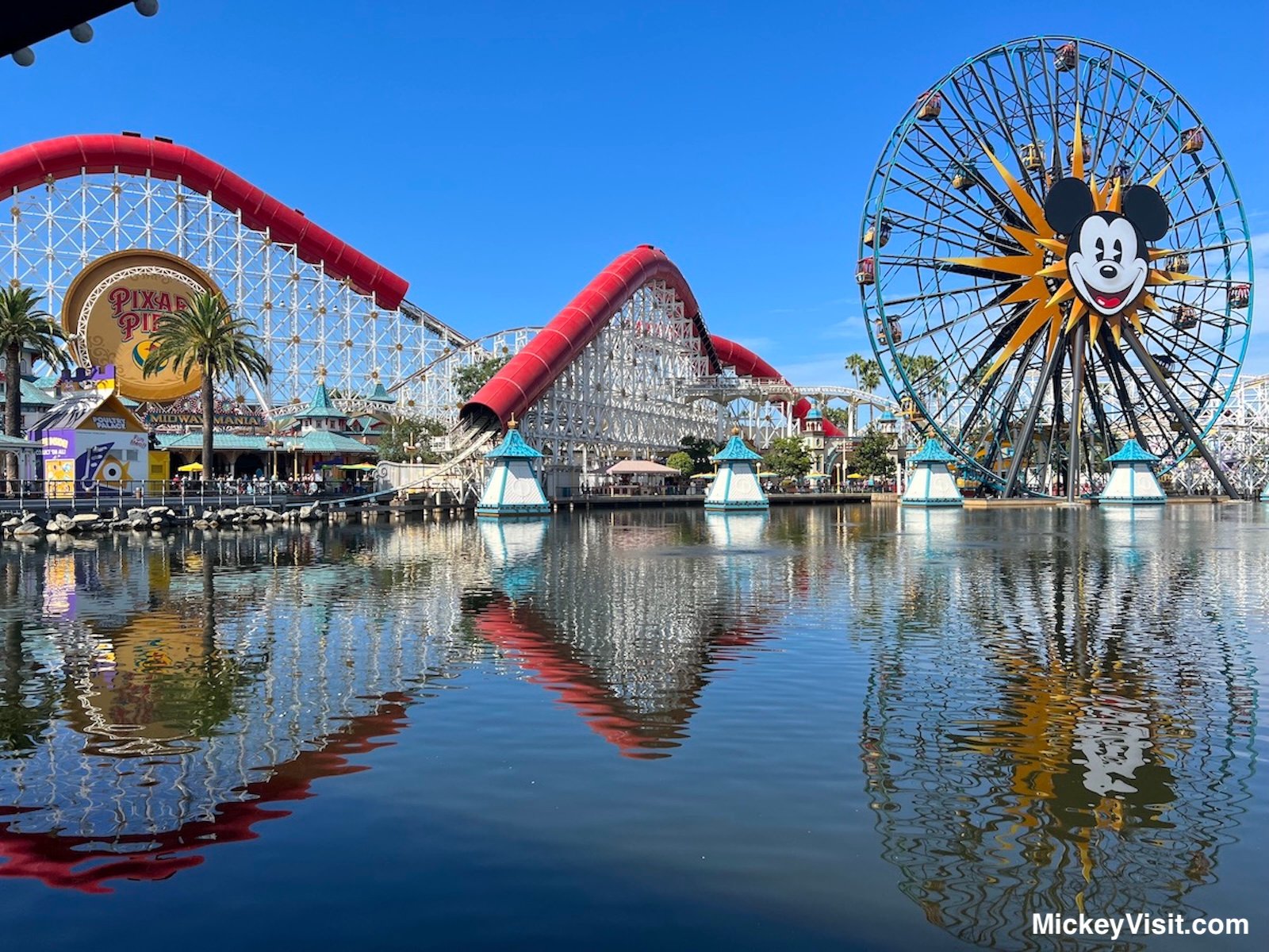 Pixar Pier at California Adventure