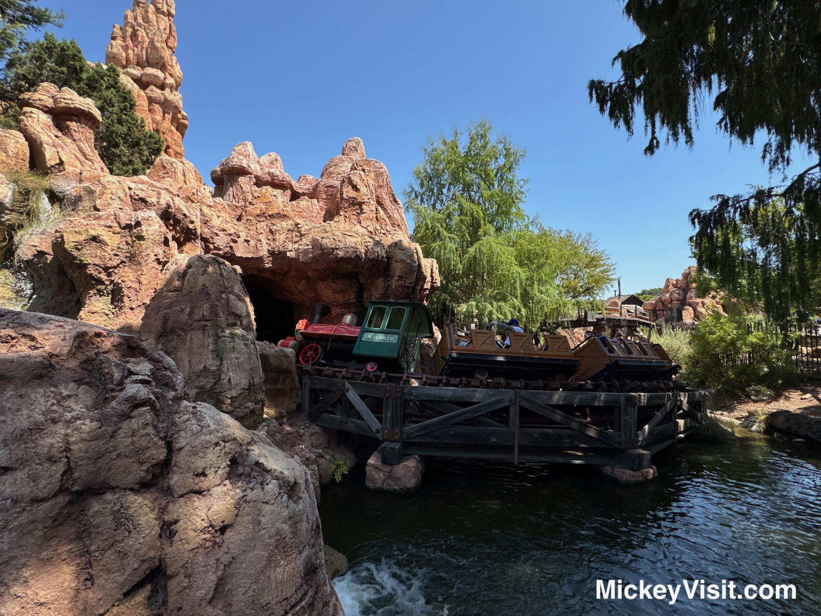Big Thunder Mountain Railroad at Disneyland