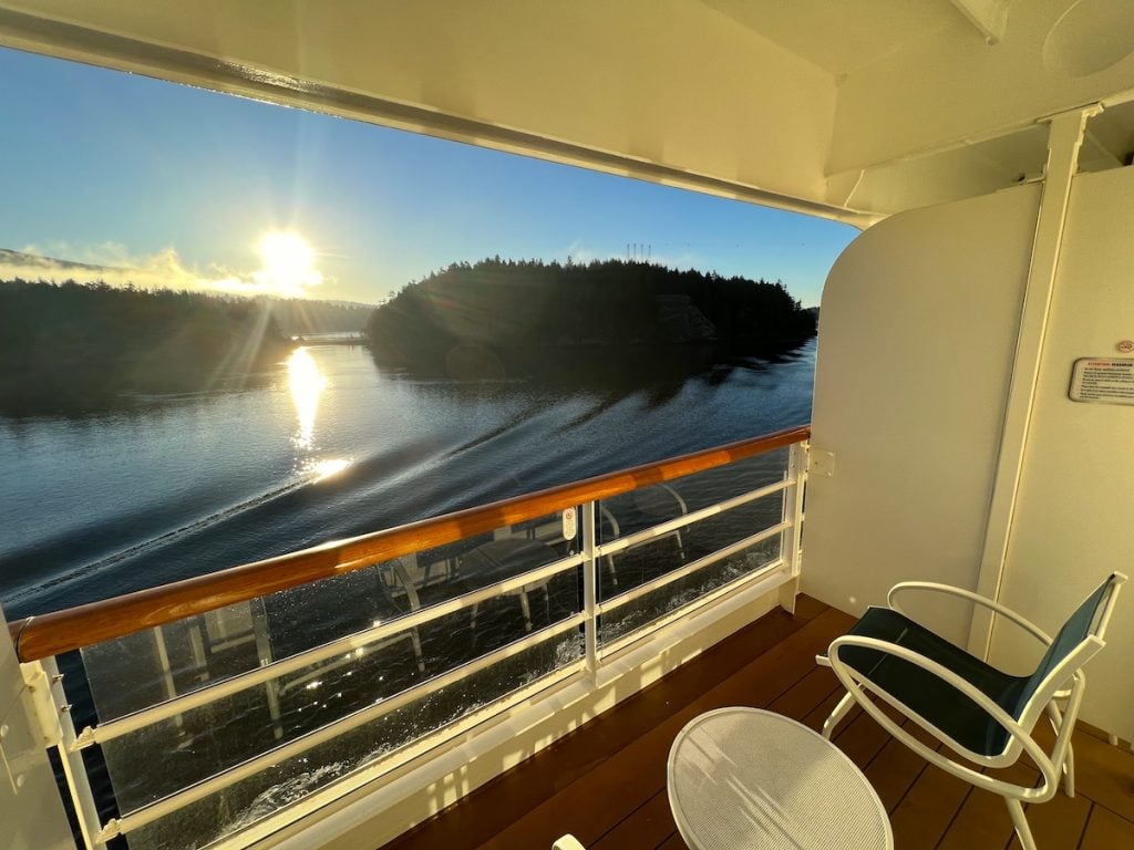 verandah room view disney cruise line alaska