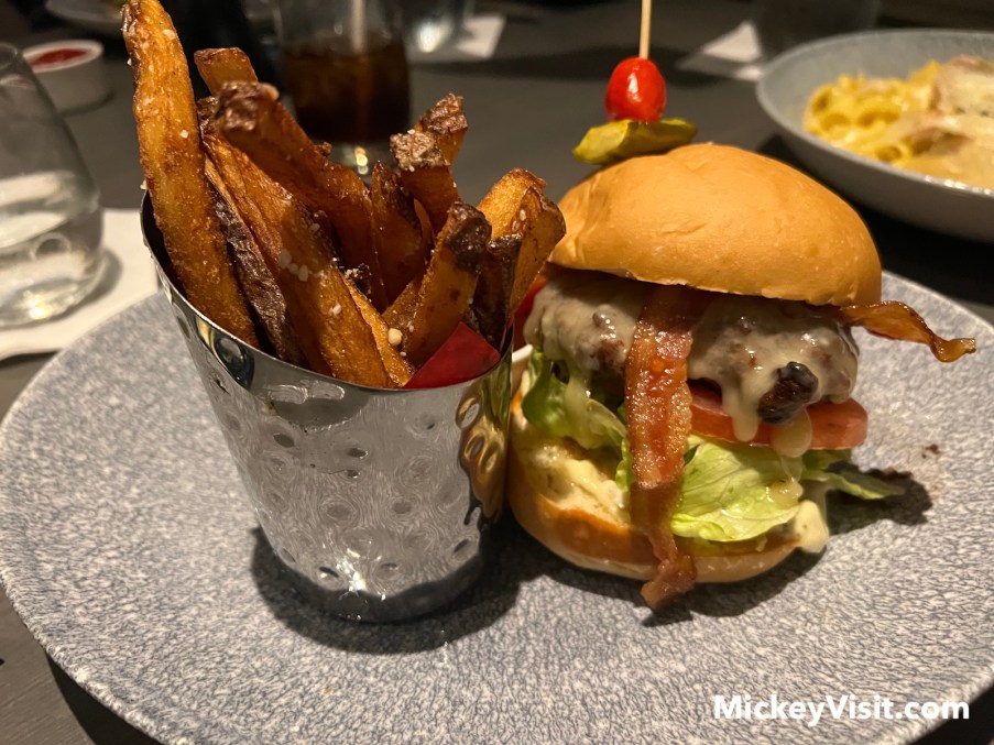 ale and compass hamburger