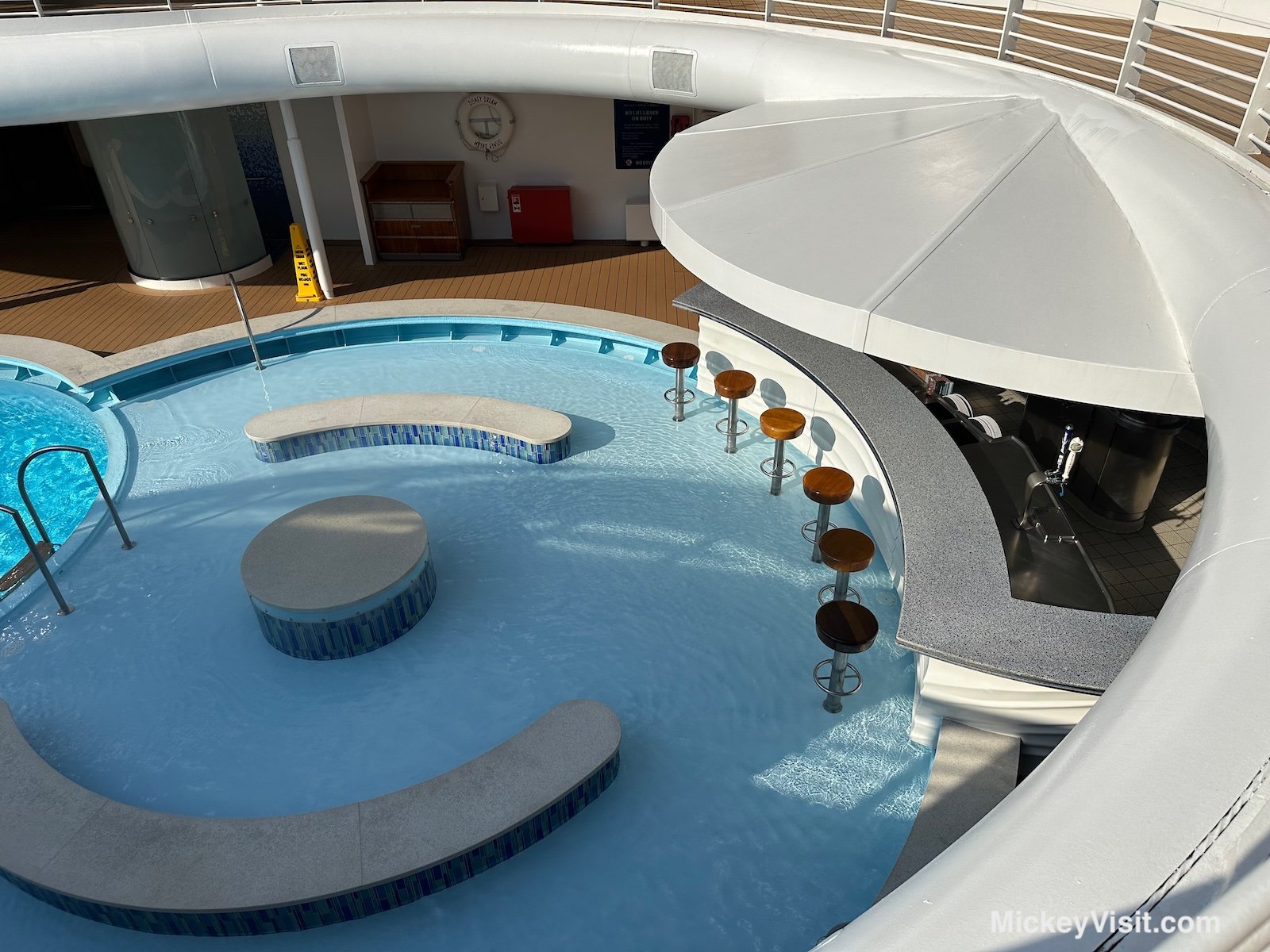 Adult exclusive pool on Disney Dream