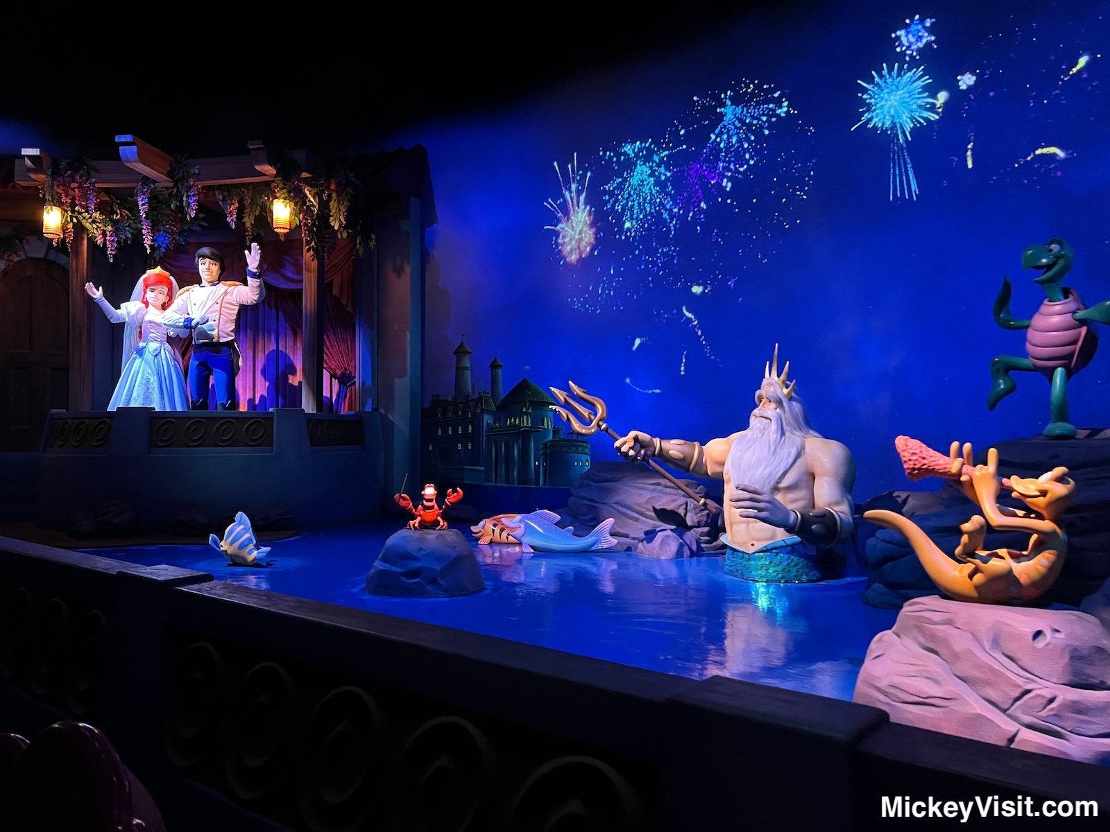 The Little Mermaid - Ariel's Undersea Adventure ride