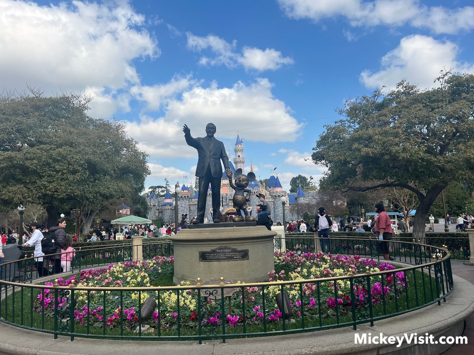 Partners statue at Disneyland