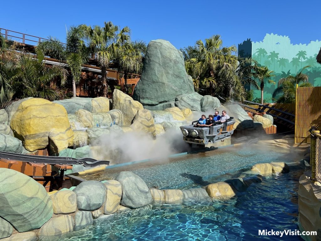 donkey kong roller coaster mine cart madness