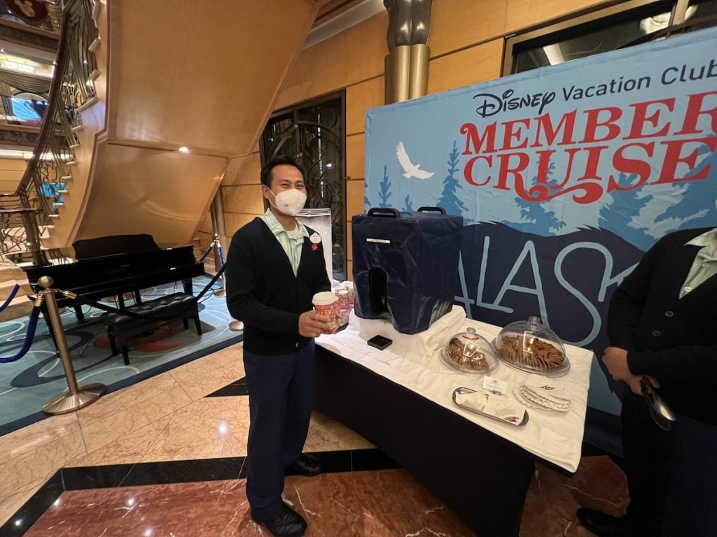 alaska disney cruise hot chocolate excursion return