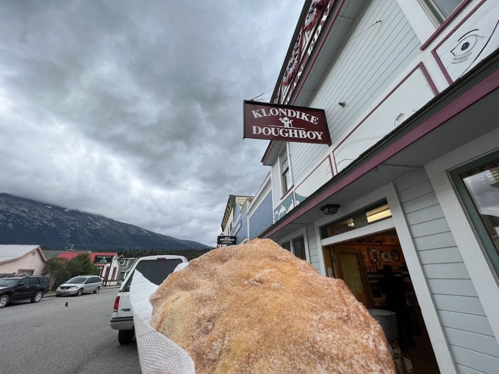 fried dough skagway must stop disney cruise vancouver to alaska