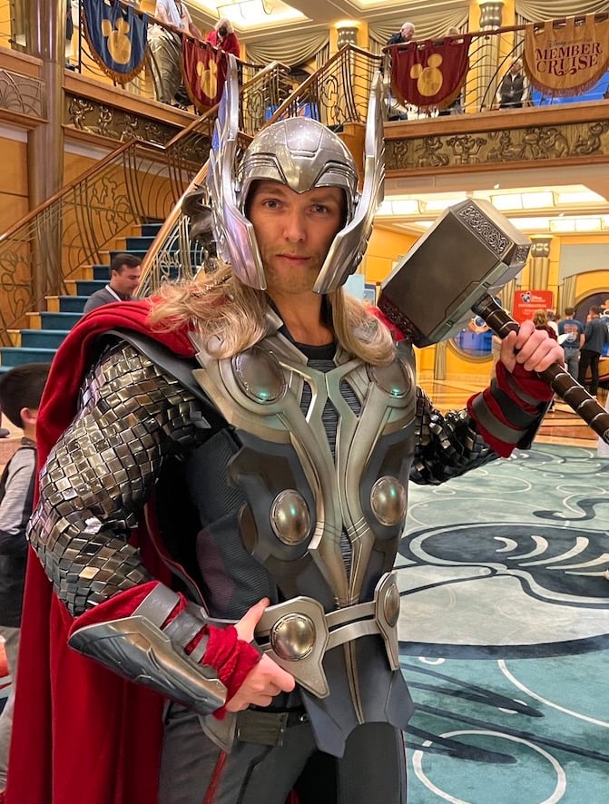 thor on disney wonder