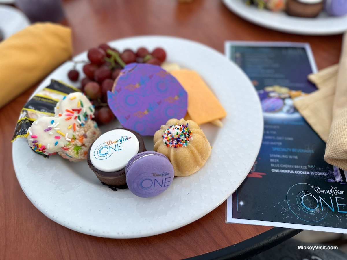 World of Color best Disney food