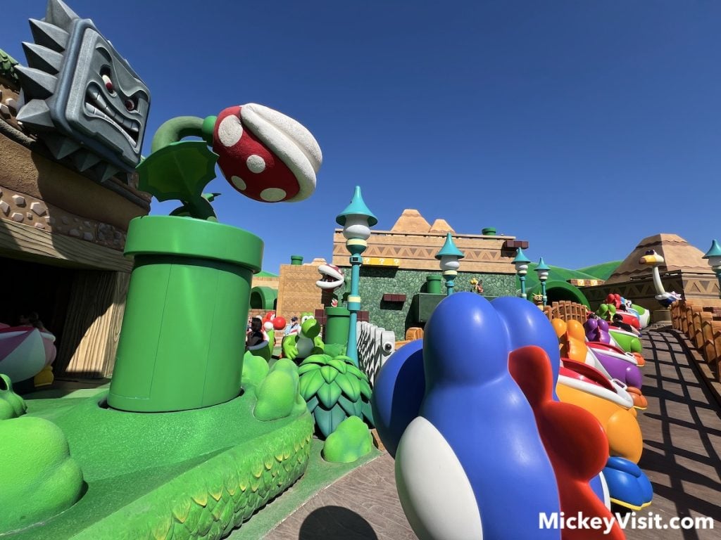 yoshi super nintendo mario ride at epic universe