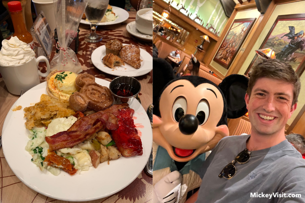 disneyland character meal