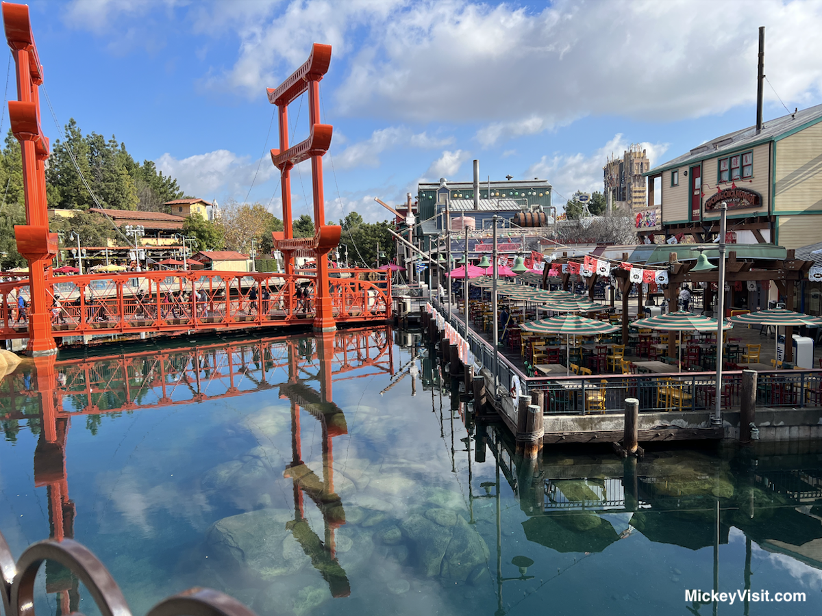 San Fransokyo bridge at California Adventure