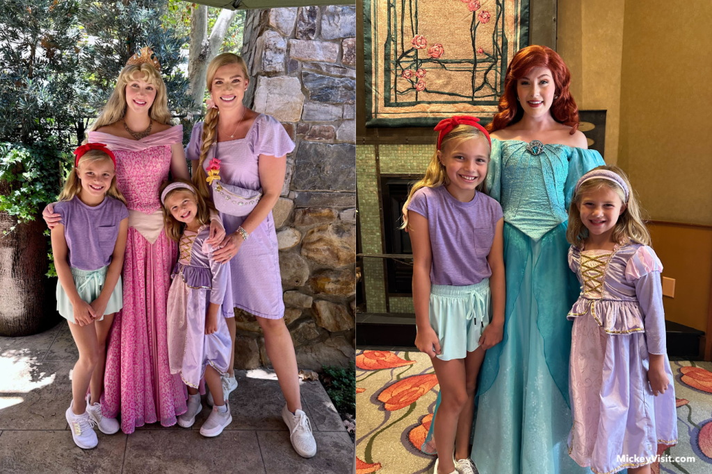 disneyland character dining