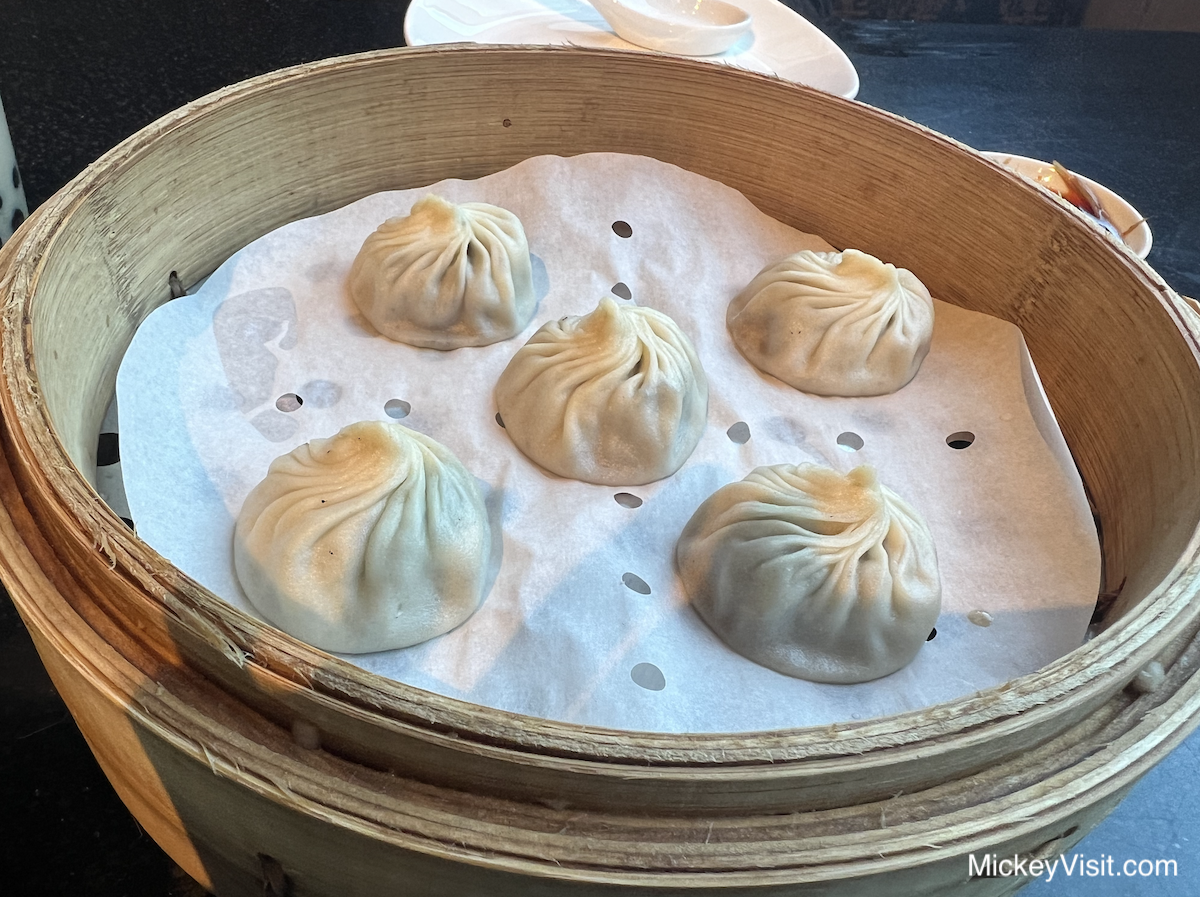 Downtown Disney Din Tai Fung specialties
