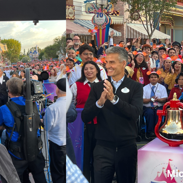 Disneyland stock exchange bell