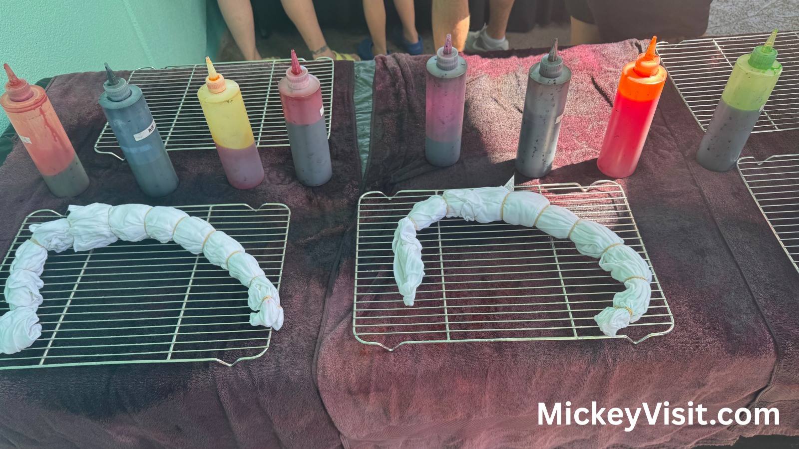 Disney tie dye shirt