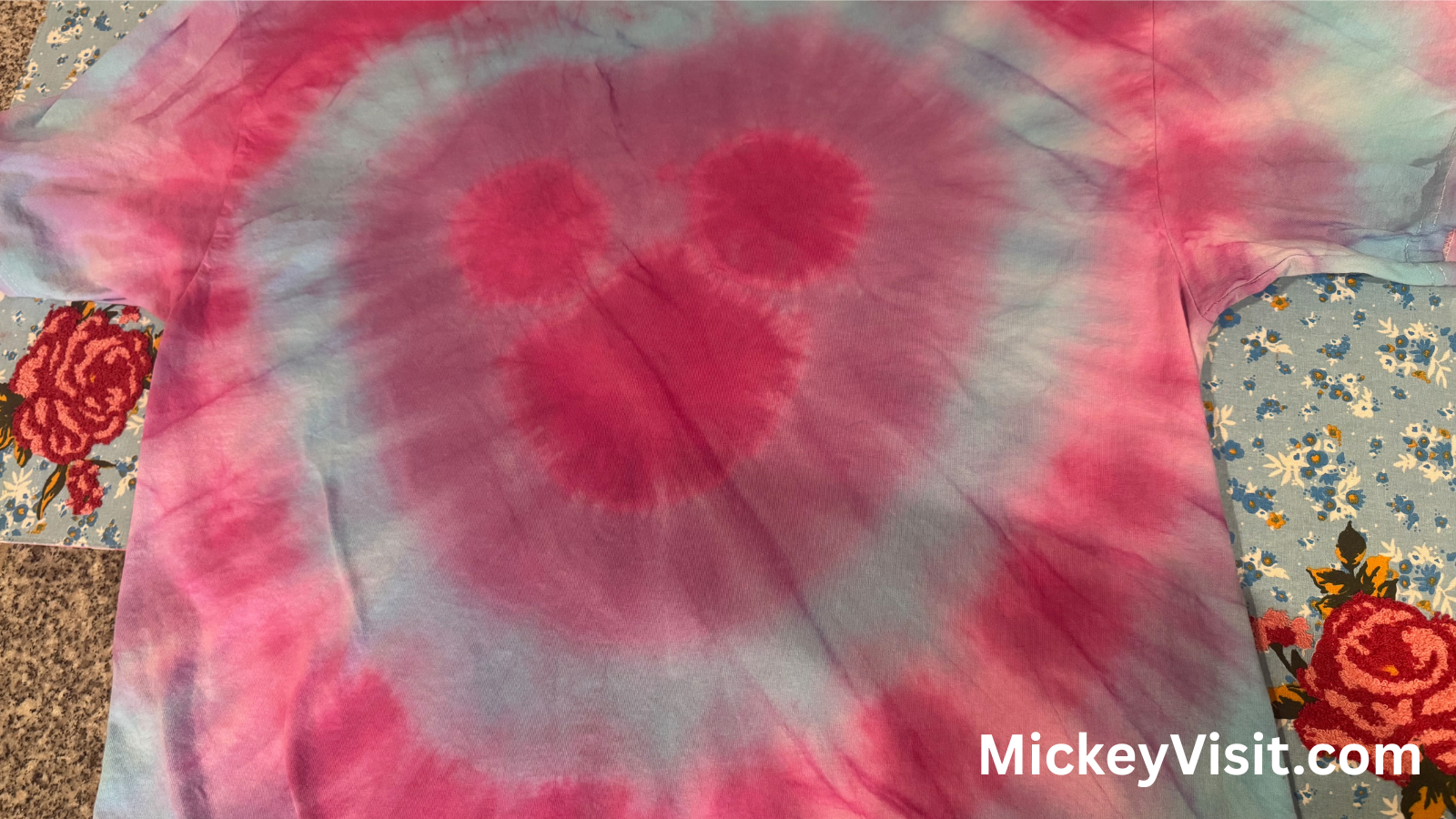 tie dye mickey shirt